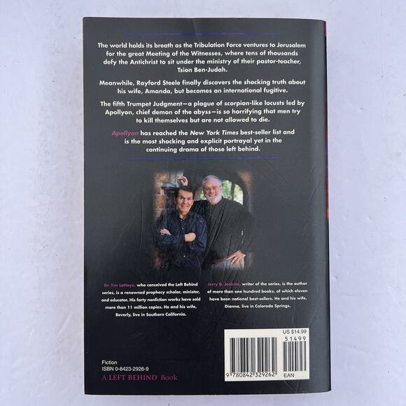 Left Behind Series Paperback Book 5 Apollyon by Tim LaHaye and Jerry B Jenkins - Picture 4 of 5